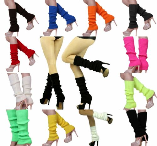Women Winter Warm Knit Crochet High Knee Leg Warmers Leggings Boot Socks Slouch